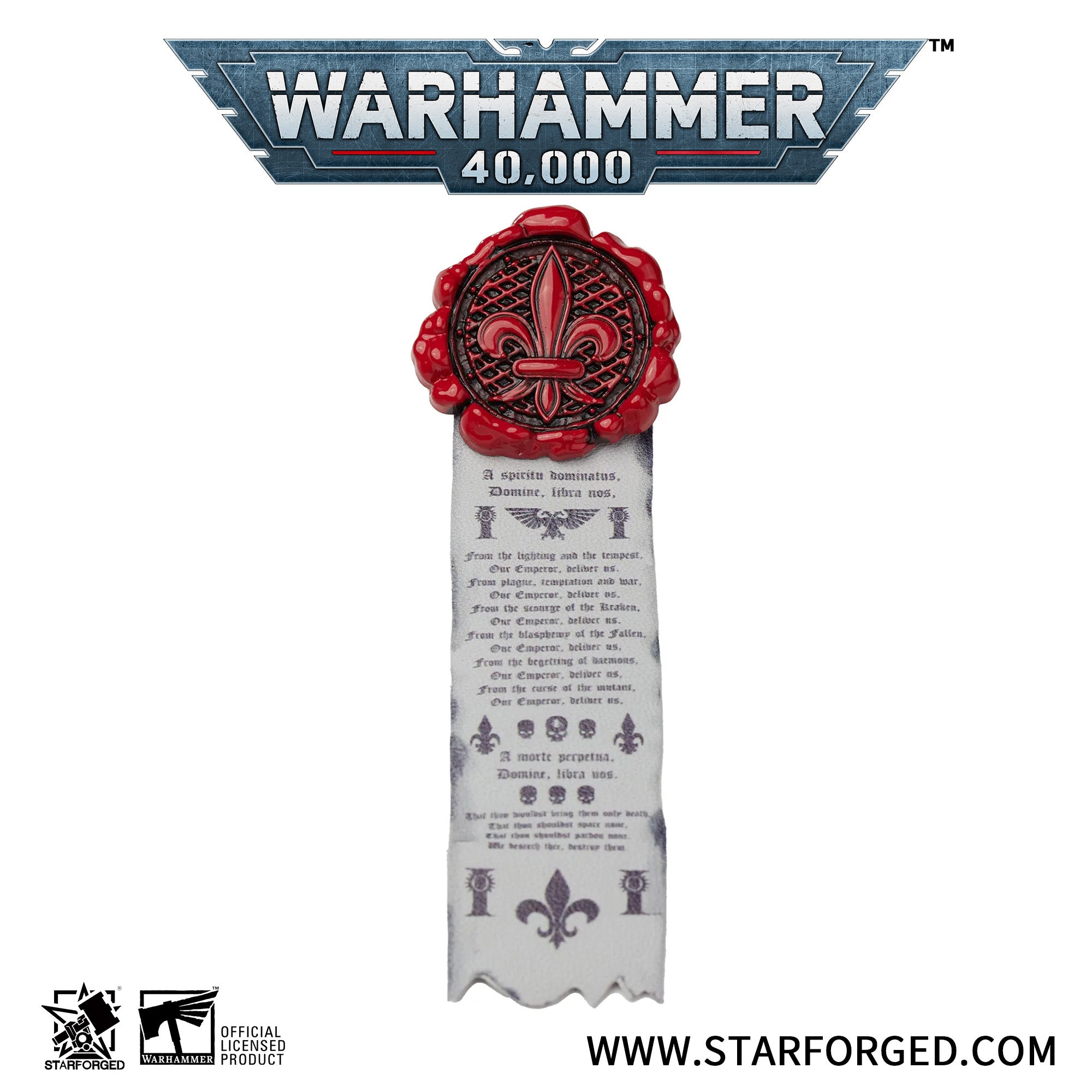 Starforged Purity Seals Warhammer 40K New 2023 Fashion Men's accessories Imperial Fist & Space Wolf Brooch